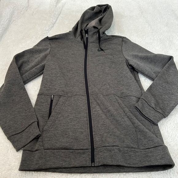 Nike Training Therma Fit Full Zip Up Fitness Hoodie Jacket DQ4830-071‎ Sz Small - Picture 2 of 8